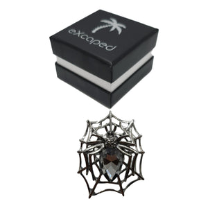 Spider Triple Scarf Ring - (Small Rings) in Gift Box